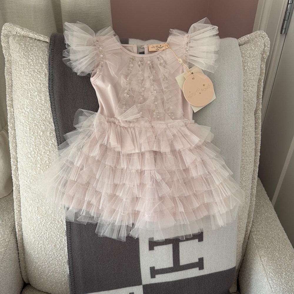 Tutu Du Monde Pink Ruffled Dress
